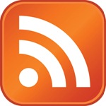 This is the orange RSS icon.